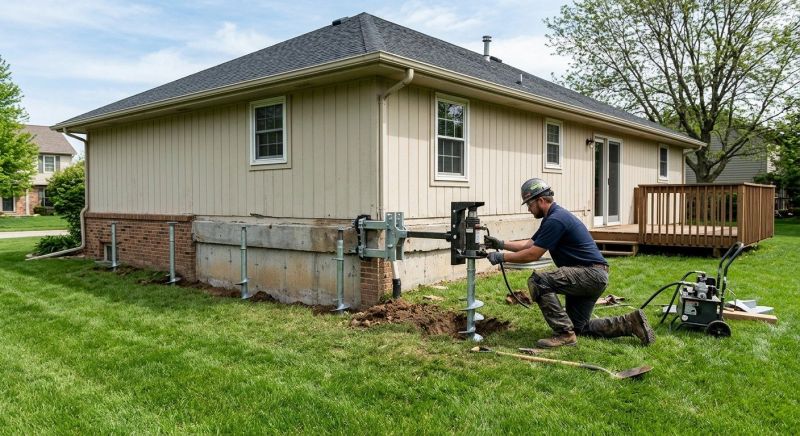 Settling Foundation Service in Fulshear, TX