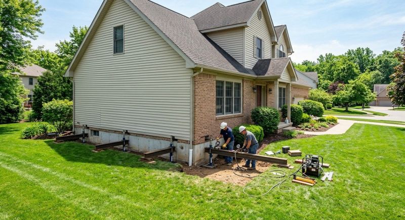 Settling Foundation Service in Rosharon, TX