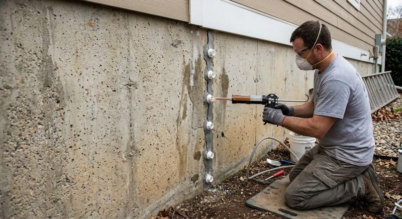 Structural Crack Repair in Fort Bend County, TX