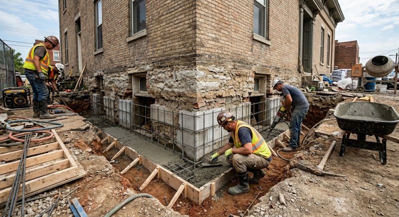 Structural Underpinning in Fort Bend County, TX