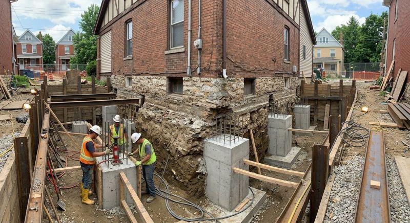 Structural Underpinning in Fort Bend County, TX