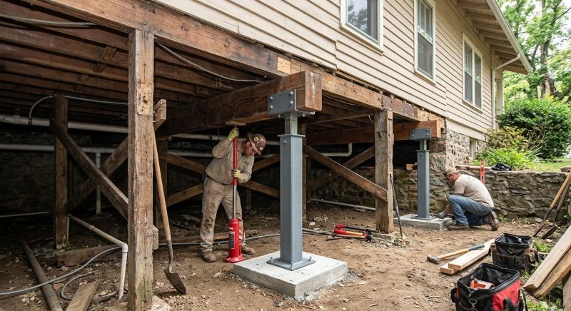 Structural Underpinning in Fort Bend County, TX
