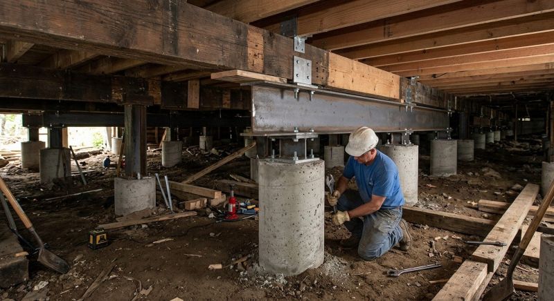 Underpinning Service in Fort Bend County, TX